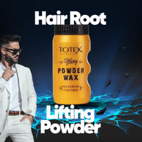 Totex Hair Styling Powder Wax 20g | Volumizing Texturising Dust | Flexible Hold, Matte Finish | Thickening Powder for Men & Women | Maximum Control, Lightweight Styling, Professional Barber Use