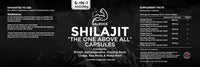Shilajit 6-in-1 Capsules 4,000mg - Added Ashwagandha, Maca Root, Chaga & Sea Moss. 60 High Strength Muscle Building Capsules (2 Months Supply)