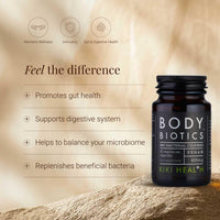 KIKI HEALTH KIKI Health Body Biotics for Men & Women | Probiotics Supplement | Strengthens Digestive & Gut Health | Reduces Bloating | Dietary Probiotics for Colon & Immune Health | Promotes Wellness (60 Count)