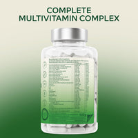 AAVALABS Multivitamin Complex with 25 Vitamins and Minerals + Ashwagandha and Rhodiola Rosea - Multivitamin Tablets for Women and Men - with Vitamin C & Vitamin D - Multivitamins and Minerals - 120 Capsules
