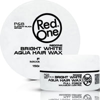 RedOne Hair Styling Aqua Wax White 150 ml | Ultra Hold | Gel Wax | Peach Scent | Maximum Control