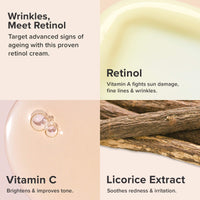 Paula's Choice CLINICAL 1% Retinol Treatment - Anti Aging & Skin Firming Serum for Face - Fights Wrinkles - with Vitamin C & Peptides - All Skin Types - 30 ml