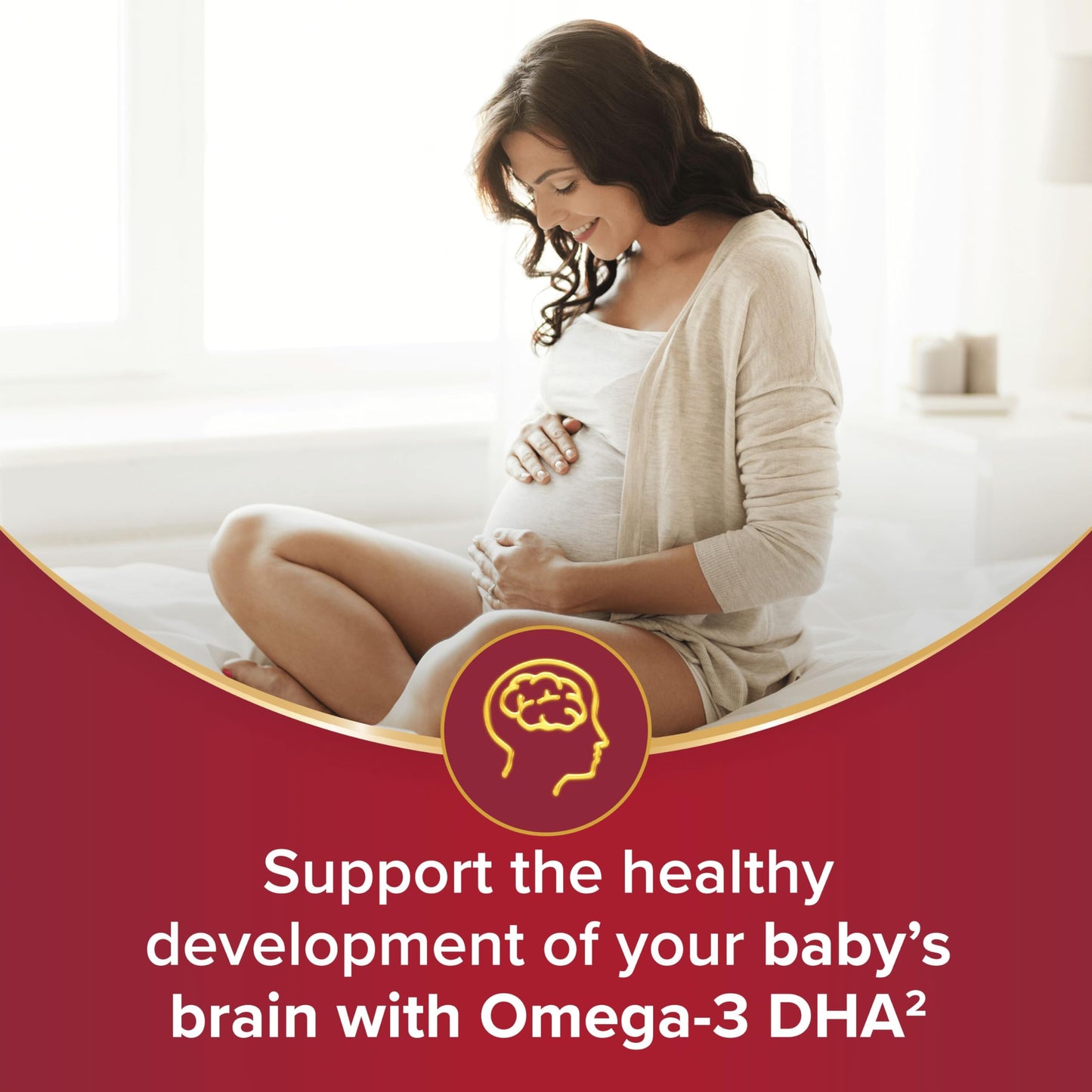 Seven Seas Pregnancy, Pregnancy Vitamins with Omega-3 DHA and Advanced* Folic Acid, Iron, Vitamins B6 and B12, 28 Capsules + 28 Tablets, 4-Week Supply