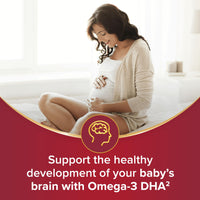 Seven Seas Pregnancy, Pregnancy Vitamins with Omega-3 DHA and Advanced* Folic Acid, Iron, Vitamins B6 and B12, 28 Capsules + 28 Tablets, 4-Week Supply