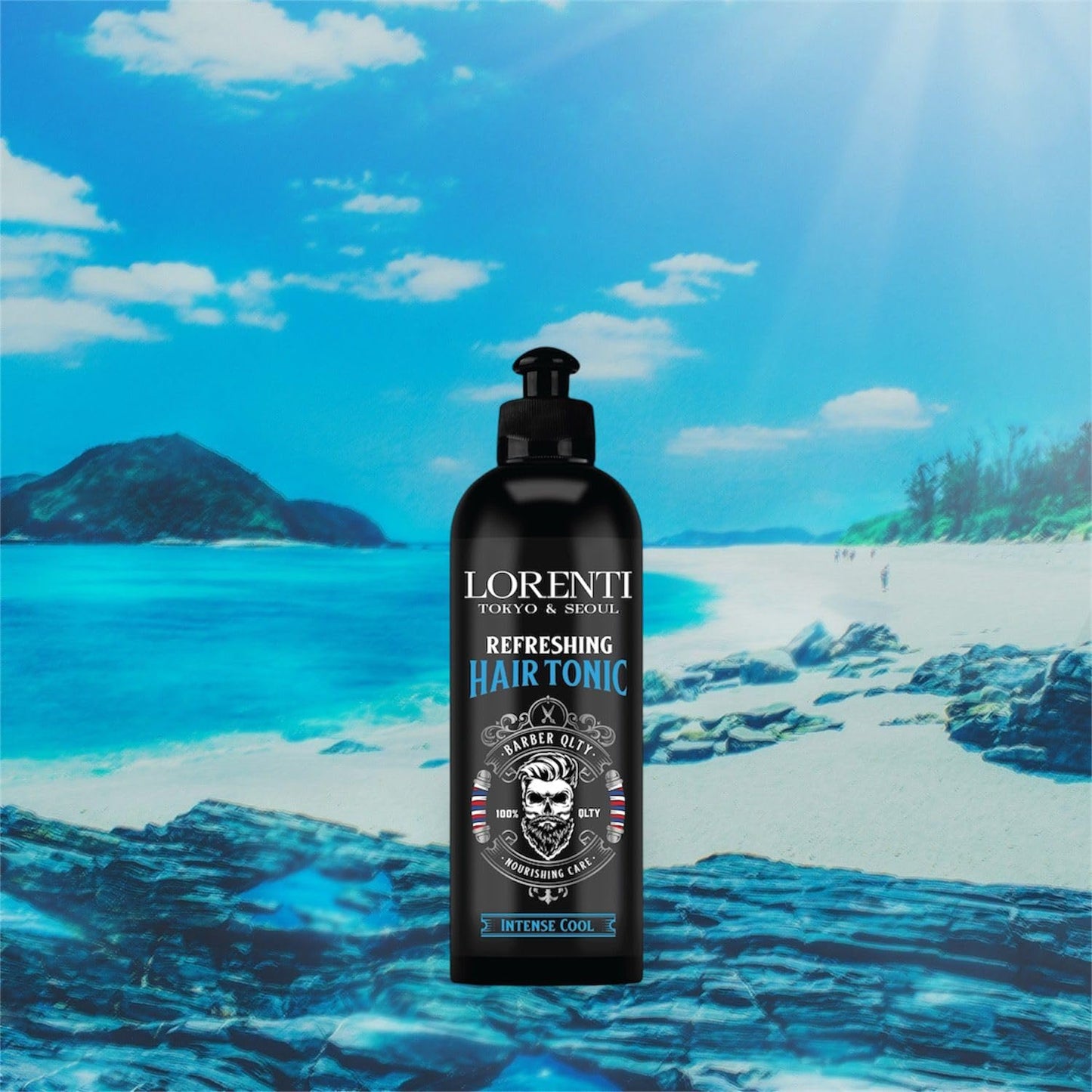 Lorenti Hair Tonic Menthol Refreshment | Revitalizing and Mint Nourishing Unisex Scalp Care 200 ml