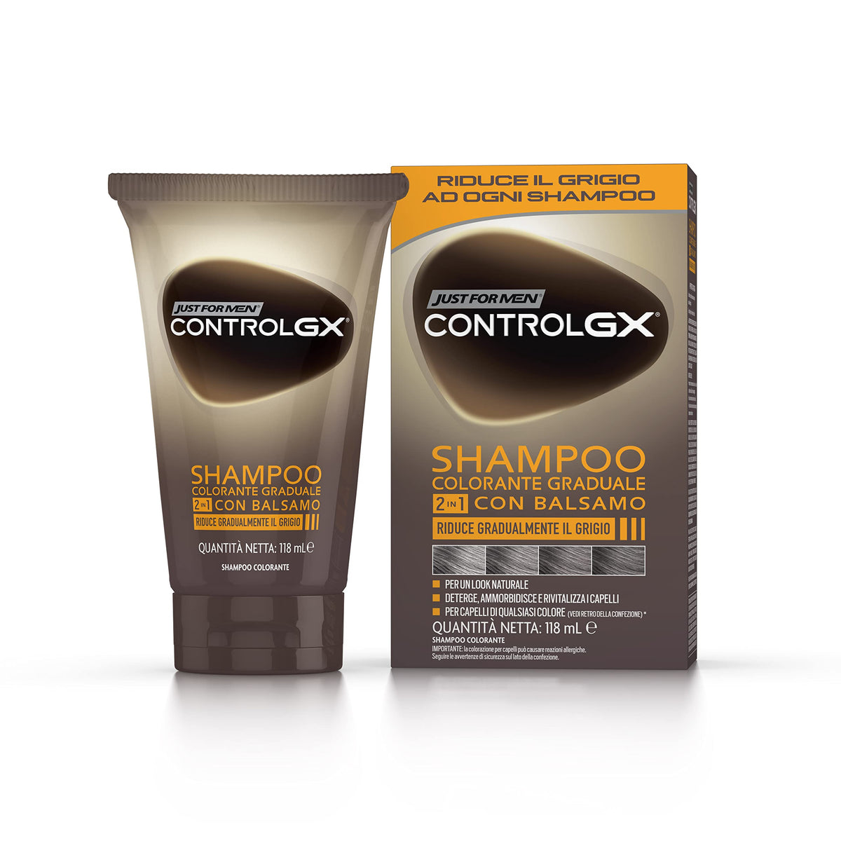 Just For Men JUST FOR MEN SHAMPOO 118 ML. COLORANTE GRADUALE 2IN1