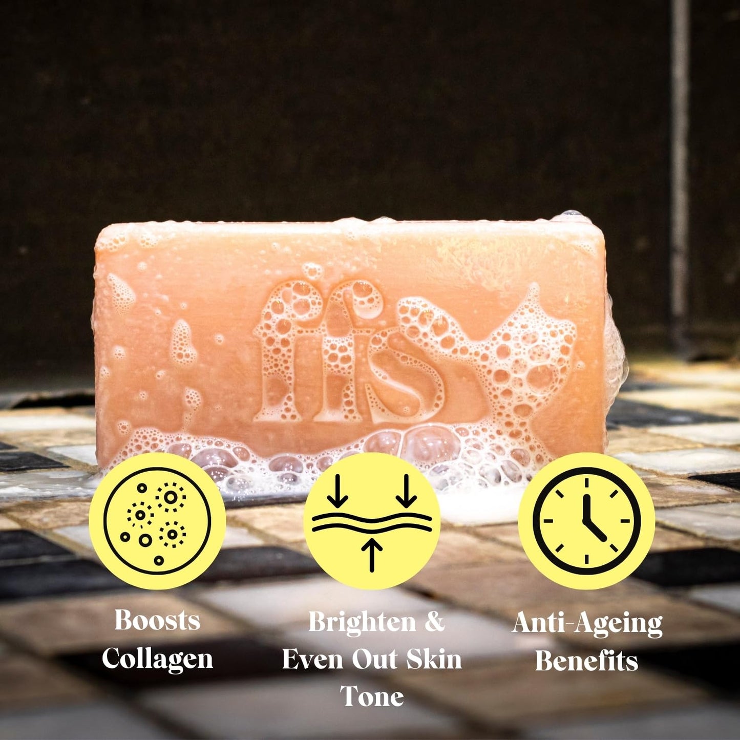 FFS Beauty Illuminate & Rejuvenate: Face and Body Bar With Vitamin C - Soap Bar, Body Soap, Face Soap