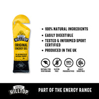 Hilltop Honey Hilltop Energy Gels - Natural Honey Energy Gel - Original - 12x30g