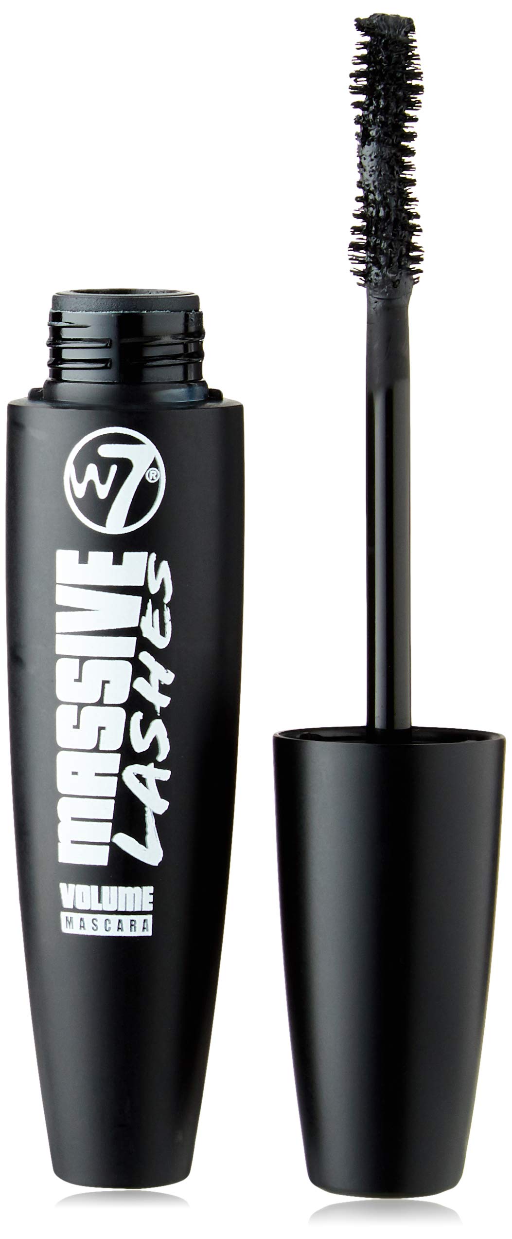 W7 Massive Lashes Volume Blackest Mascara, 15 ml, Black