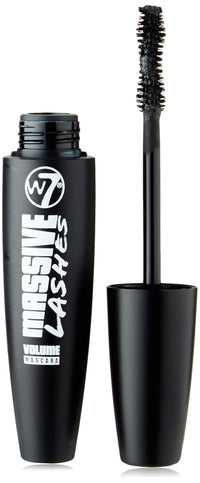 W7 Massive Lashes Volume Blackest Mascara, 15 ml, Black