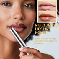 ISBEAUSOLS Dark Honey Lip Balm - Tinted Lip Balm - Long-Lasting Moisturising Lip Products - Lip Care For Repairing Lip Lines And Prevents Dry Cracked - Holiday Essentials For Women - Color Organic Lip Balm