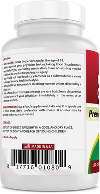 Best Naturals Ginseng Complex 1000 mg 120 Capsules (120 Count (Pack of 1))