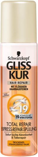 Gliss Kur Express Repair Conditioner Total Repair 2 Pack (2 x 200 ml)
