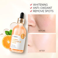 LAIKOU California Vitamin C Serum for Face, Face Serum for Women with Hyaluronic Acid, Anti Aging & Dark Spot Remover for Face, Boost Collagen & Brighten Skin, 100ML
