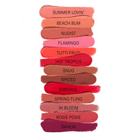 Mii Cosmetics HydraBoost Lip Lover Lipstick | Highly Pigmented and Glossy Lipstick for Women | Hydrating Lipstick with Hyaluronic Acid | Moisturising Lipstick for Healthy, Plump Lips | Dahlia