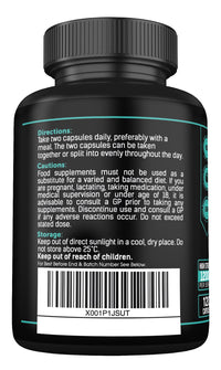 SS Sport Supplies Magnesium Glycinate Supplements 1500mg & Vitamin B6-120 High Strength Capsules - 1500mg of Magnesium Providing 315mg Elemental Magnesium (Bisglycinate) - Pure Active Ingredient