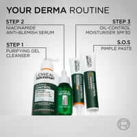 L’Oréal Paris men expert L'Oréal Men Expert Pimple Cream, Derma Control S.O.S Pimple Paste 45ml
