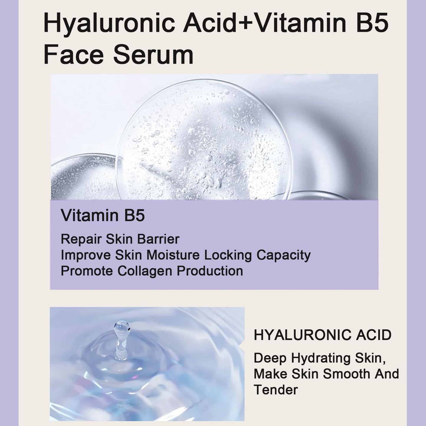 INSKIN Hyaluronic Acid 2% + B5,Skincare Serum,Hyaluronic Acid For Face Hydrated,Hyaluronic Acid Serum for Face to Plump and Smooth Skin ,Face Serum for Women & Men,Skin Care. (2pcs)