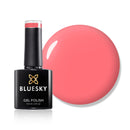 BLUESKY Bluesky Gel Nail Polish, Pink Neon Coral, A74, 10 ml, (Curing under UV/LED Lamp Required)