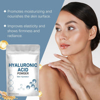 Hyaluronic Acid Powder,Natural Hyaluronic Acids Serum,Hyaluronic Acid Powder Serum,Hyaluronic Ac/id Pow/der for Skincare,Diy Facial Serum,Hyaluronic Ac/id Moisturizer,Water-Soluble for Skin Moisture