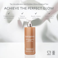 Gatineau GATINEAU Tan Accelerating Lotion 400ml + Golden Glow Gradual Tan 75ml