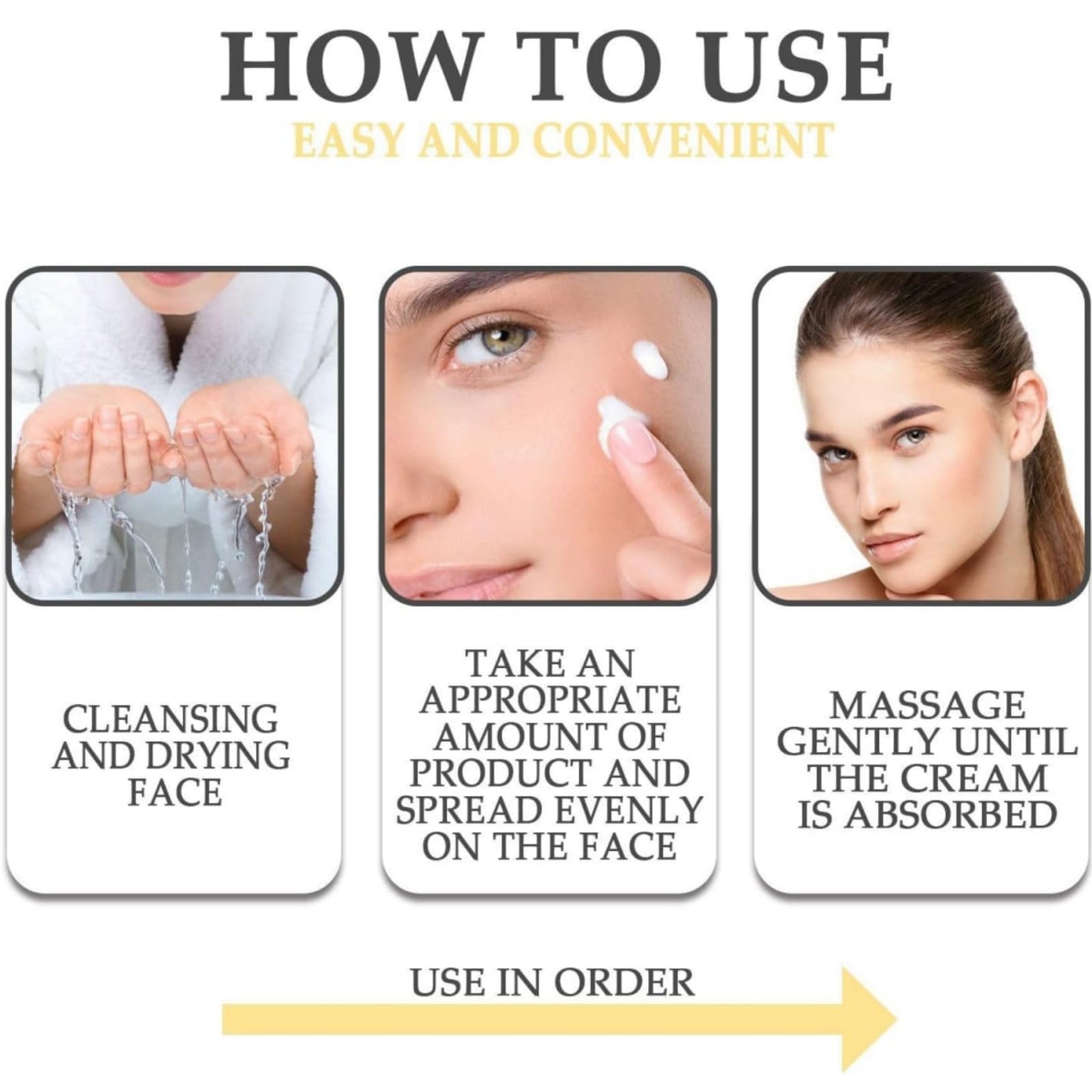 Rice Cream For Face,Korean Face Cream With Rice Extract,Korean Skincare Moisturiser With Niacinamide,Improves Moisture Skin Barrier,Soothing To Even Out Skin Tone,High Firming & Deep Nourishing,30g