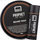 Prophet and Tools | Level 3 Strong Hold Wax for Beard & Hair - Great to Shape, Style and Control - Holds for up to 24hrs and Easily Washes Out - Moustache Styling Stick Included