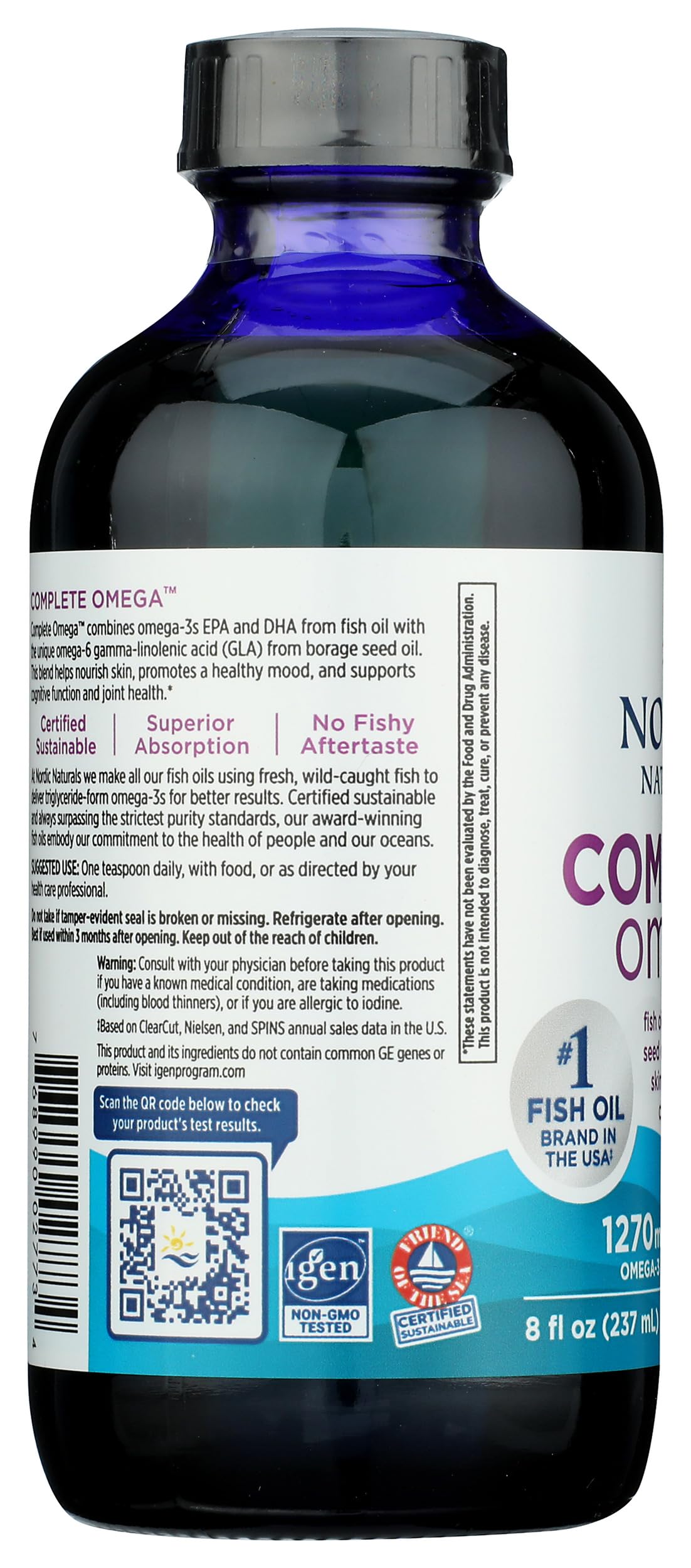 Nordic Naturals Complete Omega, Lemon