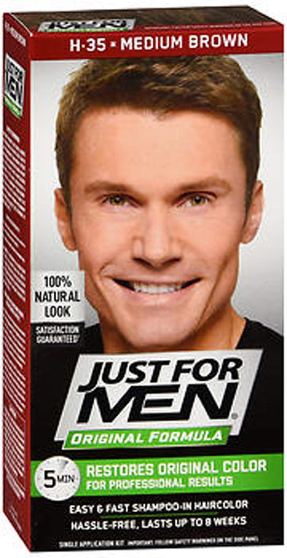 Just For Men Original Formula H-35 Medium Brown Shampoo-in Hair Color
