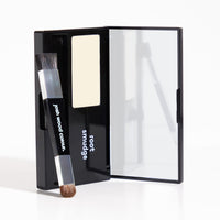 Josh Wood Colour (Blonde) Root Smudge with Two-Ended Brush and Mirrored Compact -Weightless Satin Powder with Non-Greasy Formula,Non-Dye Alternative for Temporary Grey Hair Coverage, Apply to Dry Hair