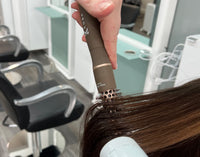 Kobe Professional Heat-Retaining Ceramic & Ionic Round Hair Brush for Blow Drying - With Nanotechnology - 42mm Barrel Brush - Blow Dry Hair Brush,Curling Brush