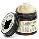 HOPHAT Beef Tallow Honey Balm - Beef Tallow for Skin, Deeply Nourishing Organic Grass Fed Tallow Balm, Beef Tallow Cream for Face & Body, Moisturizing Skin Care Cream for Dry Skin (Colour, A)