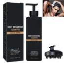 KOAHDE Man Root Activator Shampoo,Root Activator Shampoo,Root Activator Shampoo for Men,Hair Growth Shampoo,Shampoo for Thinning Hair and Hair Loss,Natural Herbal Essence Shampoo,with Scalp Comb