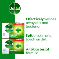 Dettol DETTOL ORIGINAL BAR SOAP 2X100