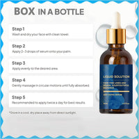 Tongyend 2PC Ola-vita Liquid Boto-x Serum, Liquid Solution Anti Aging Serum with Aloe, Vitamin C Serum, Instant Face Tightening & Reduce Wrinkles, Boost Collagen, Plump Skin, Vegan & Sensitive Skin UK