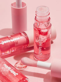 SHEGLAM Jelly Wow Hydrating Non-Sticky Lip Oil Moisturizing Plumping Lip Gloss - Berry Involved