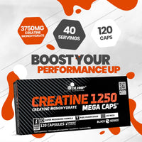 OLIMP SPORT NUTRITION Olimp Labs Creatine 1250 Mega Capsules, 120 Capsules
