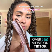 Lily England Detangle Hair Brush for Women, 2C to 4C Curly Hair Brush