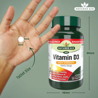Natures Aid Vitamin D3 1000iu, 180 Tablets