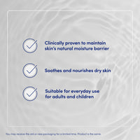 Oilatum Moisture Rich Bath Soak, For Dry, Itchy, Sensitive and Eczema-prone Skin, Soothes, Hydrates and Relieves Dryness, Protects the Skin, Suitable for Everyday Use, 1 x 300ml