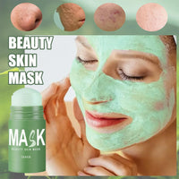 Tianyue Green Tea Mask Stick, Green Tea Deep Cleanse Mask, Blackhead Remover Mask, Green Tea Extract Deep Cleansing and Moisturizing, Shrinking Pores, Suitable for Men and Women, All Skin Types.