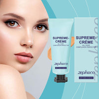 GMHLLES All-Over Complexion Perfector Creme Body Coverage Perfector,80g Waterproof and Smudge-Proof Body Coverage Perfector with Powder Puff for Mature Skin & Leg Cover-Up