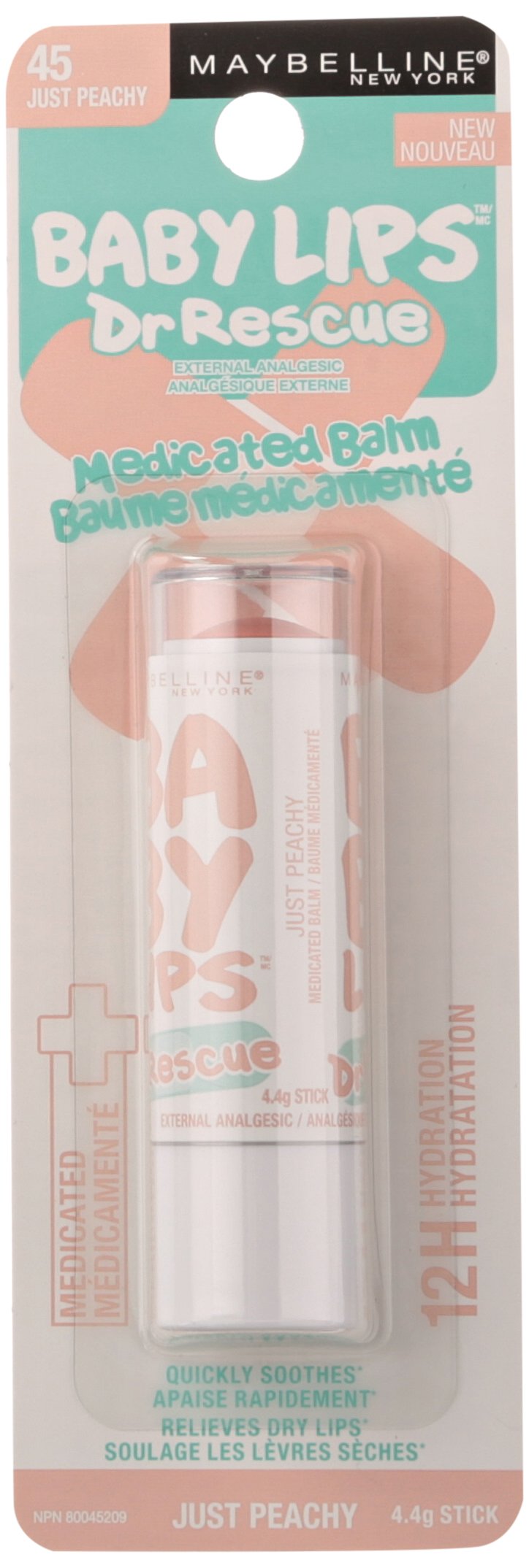 Maybelline MAYBELLINE Baby Lips Dr Rescue Medicated Balm - Just Peachy