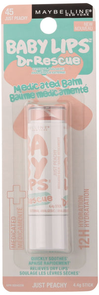 Maybelline MAYBELLINE Baby Lips Dr Rescue Medicated Balm - Just Peachy