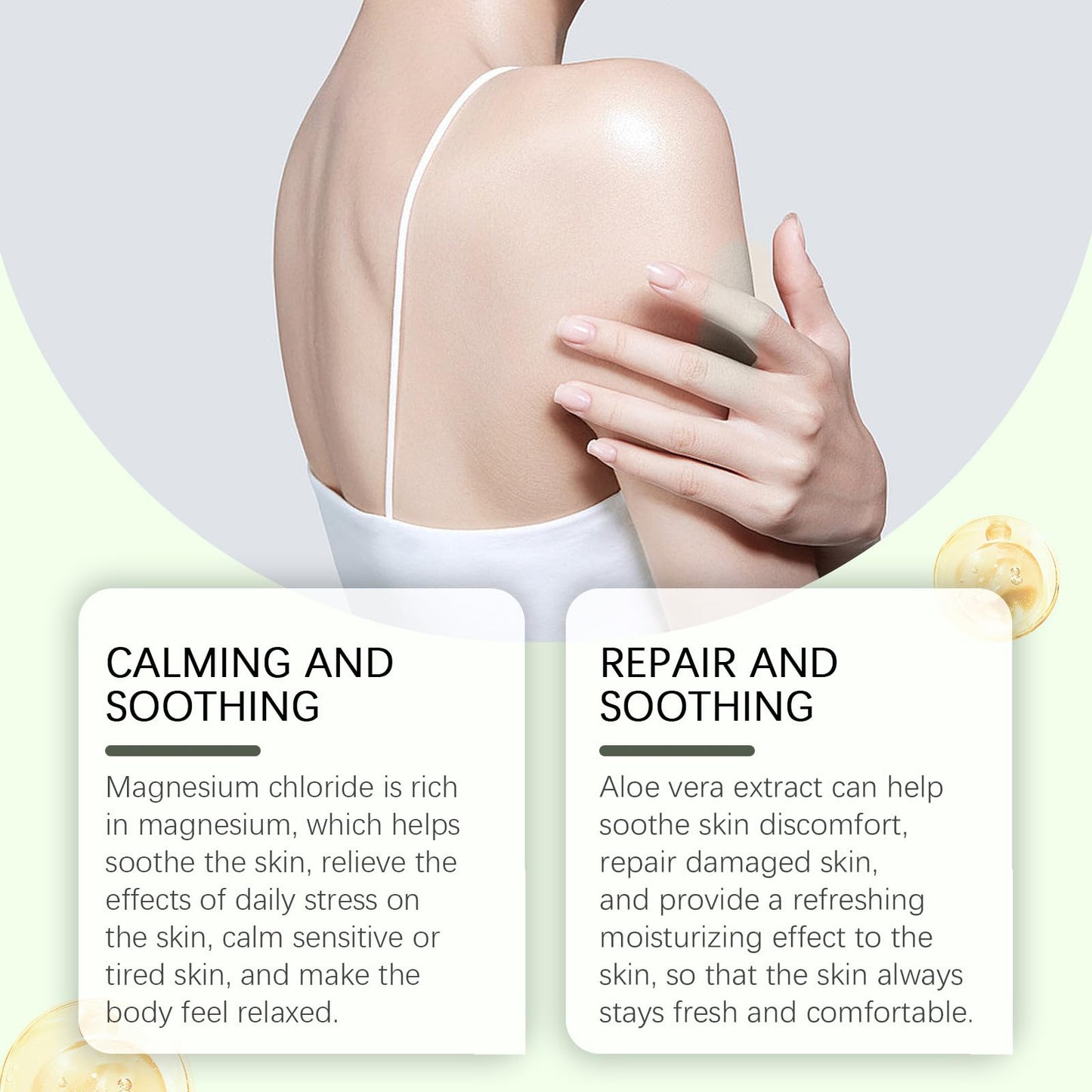 Generic Oasis Neuropathy Cream, 4oz Magnesium Body Butter, Soothing Skin Discomfort, Repair Damaged Skin, Deeply Moisturizes, Keep Soft Smooth, Suitable for All Skin Types (1)