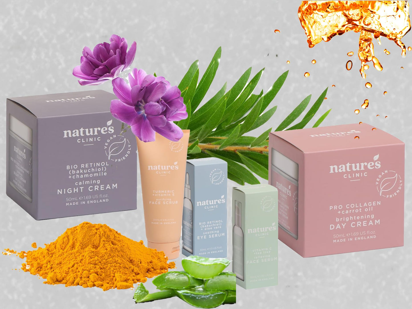 natures clinic Nature's Clinic Turmeric + Vitamin E Purifying Face Scrub 200ml