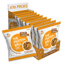 THE PROTEIN BALL CO Protein Balls Salted Caramel Flavour by The Protein Ball Co - 100% Natural Plant Based Vitamin Enriched Protein Snacks- 10 x 45g Bags- High Fibre, No Added Sugar, Gluten Free, No Artificial Sweeteners
