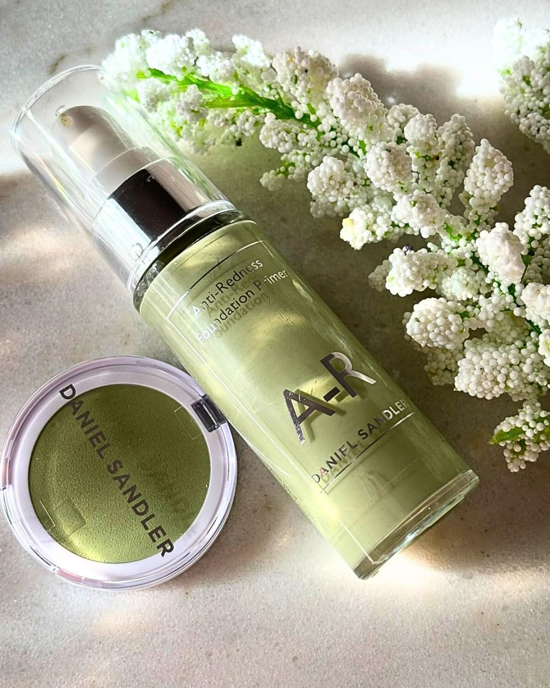 Daniel Sandler ANTI-REDNESS CONCEALER - Colour-Correcting Green Concealer for Redness, Rosacea, Blemishes & Acne - Highly Pigmented, Soothing Formula with Calendula & Vitamin E, Lightweight Texture