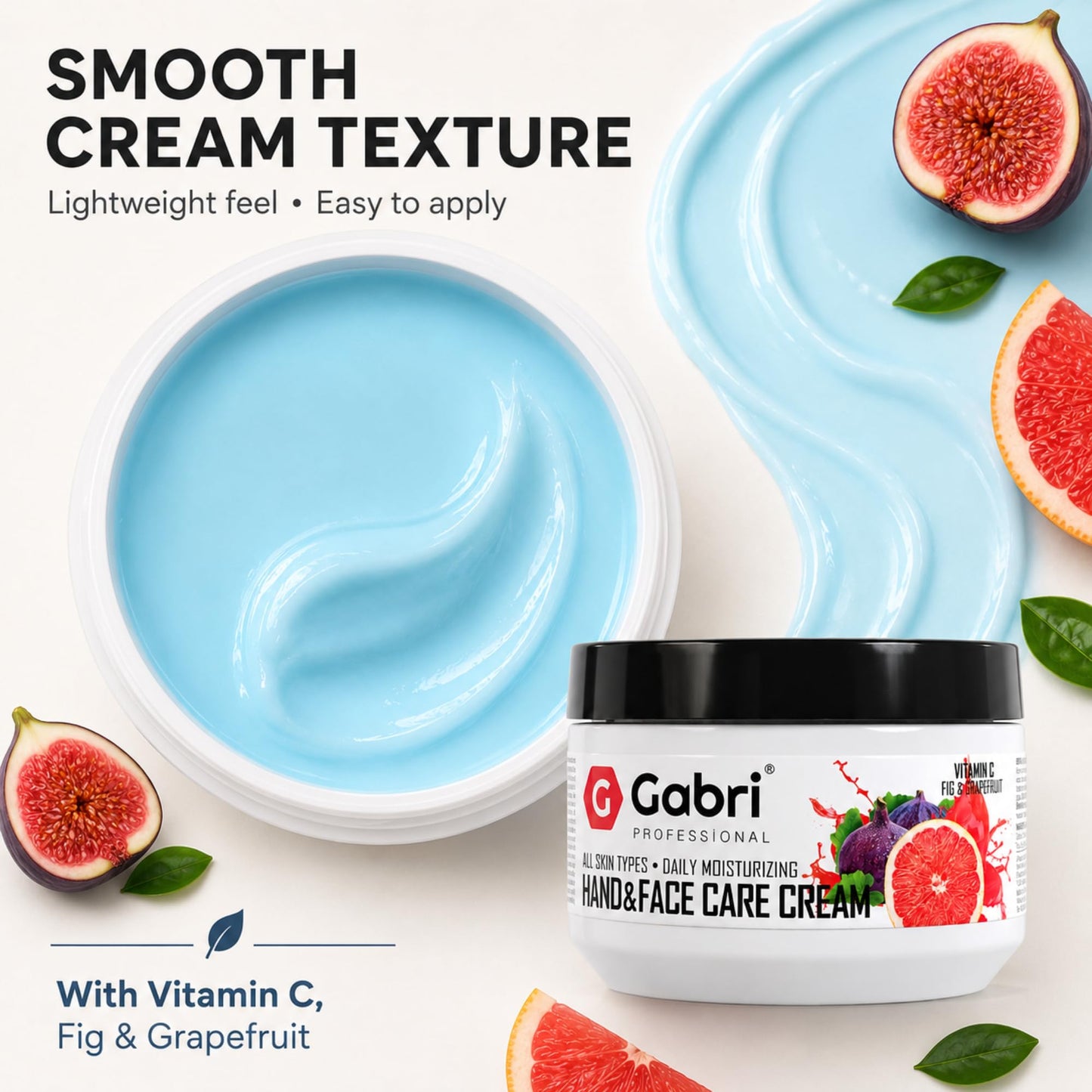 G Gabri Gabri Hand & Face Care Cream 2in1 300ml | Instantly Boosts Moisture Levels, Creates a Protective Layer & Prevents Moisture Loss | Daily Moisturising for All Skin Types