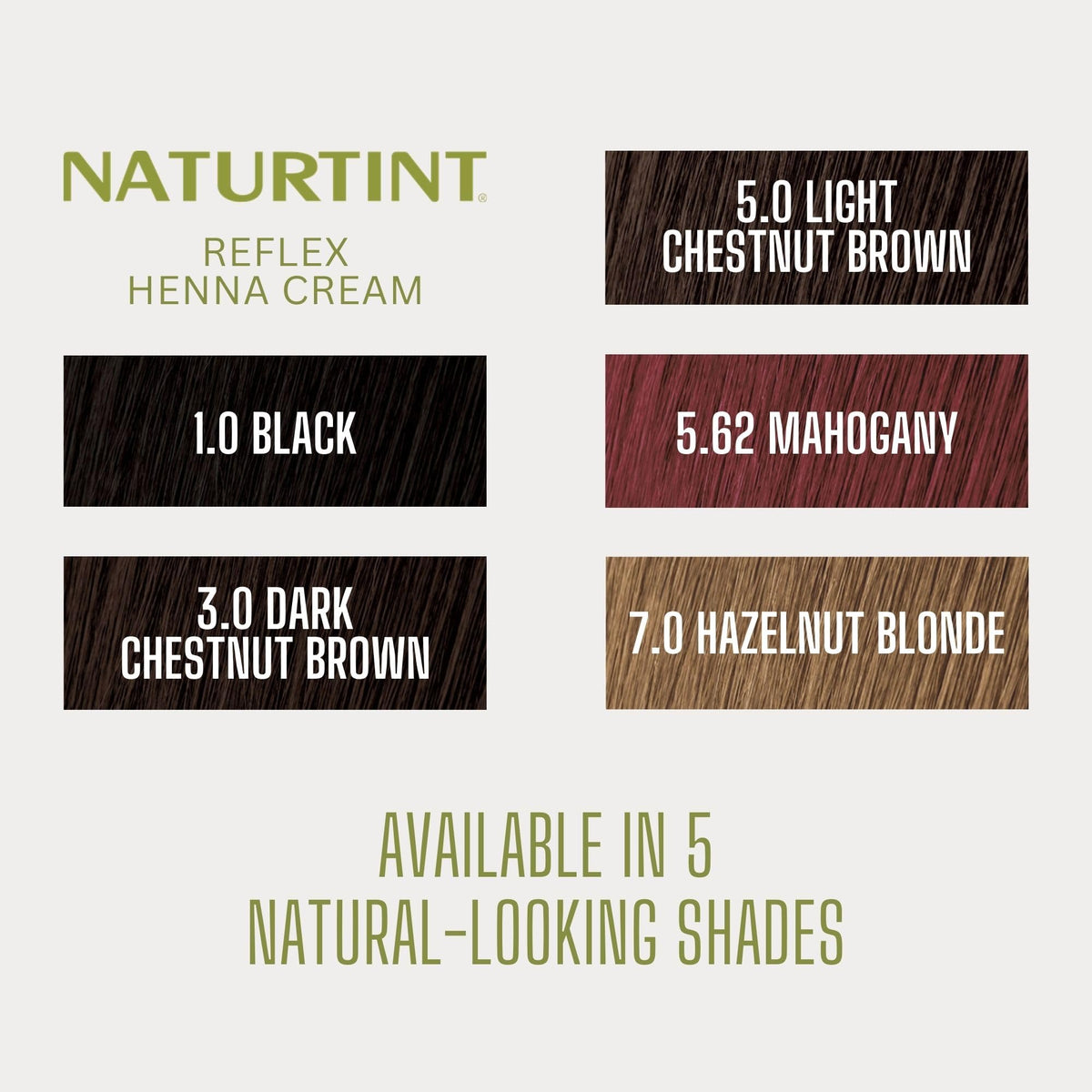 Naturtint Reflex Semi-Permanent Hair Colour 5.0 Light Chestnut Brown